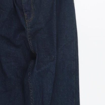 F&F Girls Blue  Denim Straight Jeans Size 11 Years