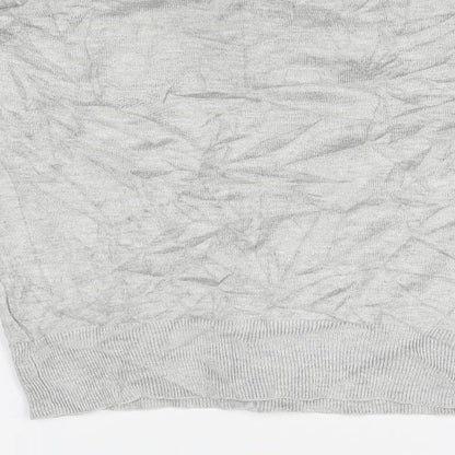Womens UK Size S Atmosphere Grey Cardigan Jumper