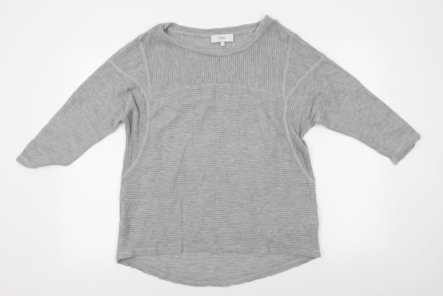 Womens UK Size 12 NEXT Grey Pullover Jumper