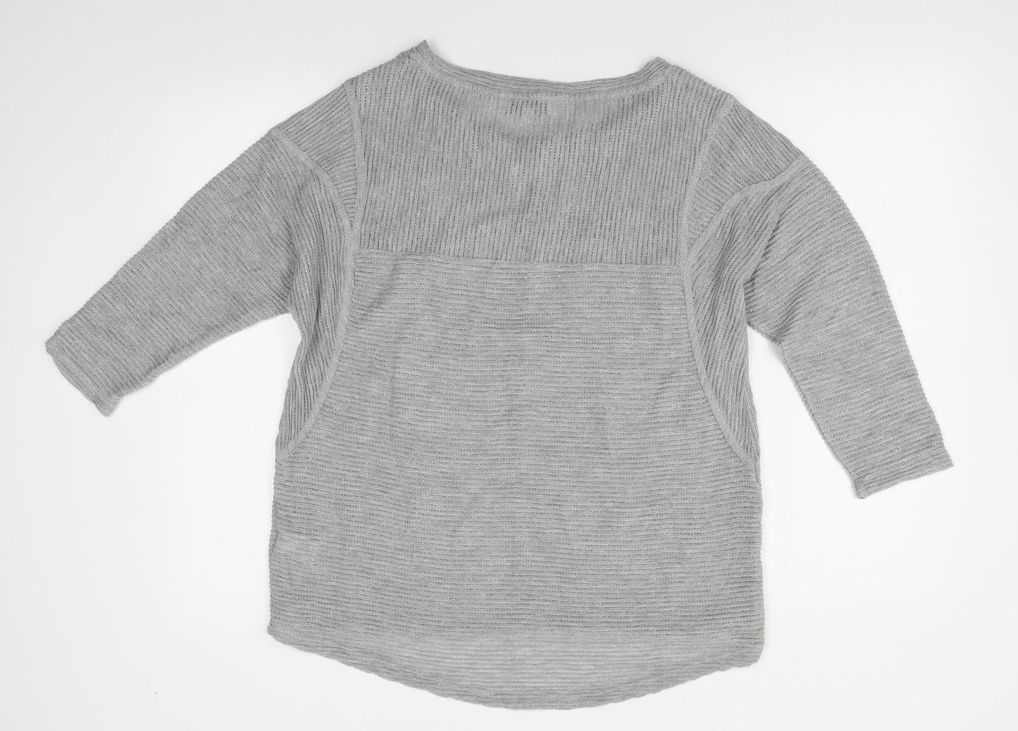 Womens UK Size 12 NEXT Grey Pullover Jumper