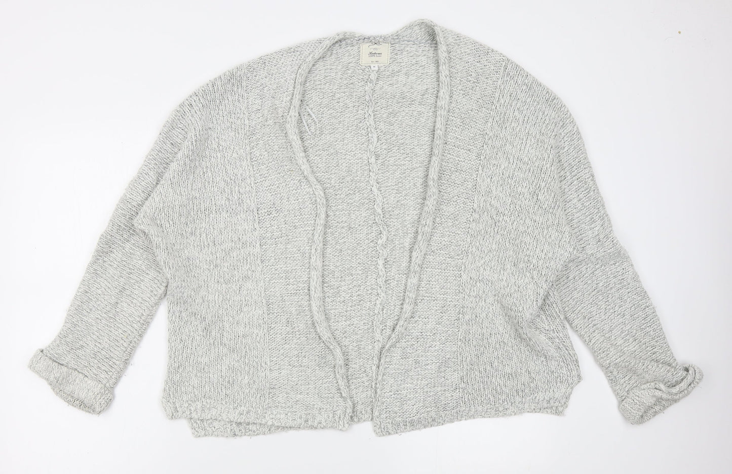 Womens UK Size M New Look Grey Cardigan Jumper