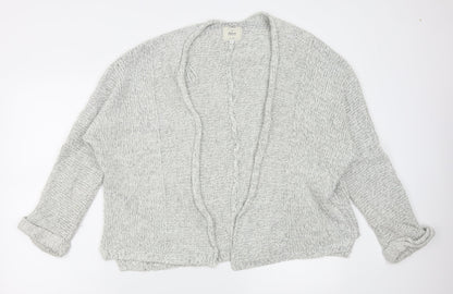 Womens UK Size M New Look Grey Cardigan Jumper