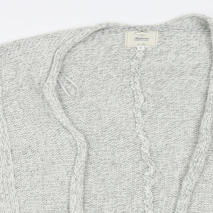Womens UK Size M New Look Grey Cardigan Jumper