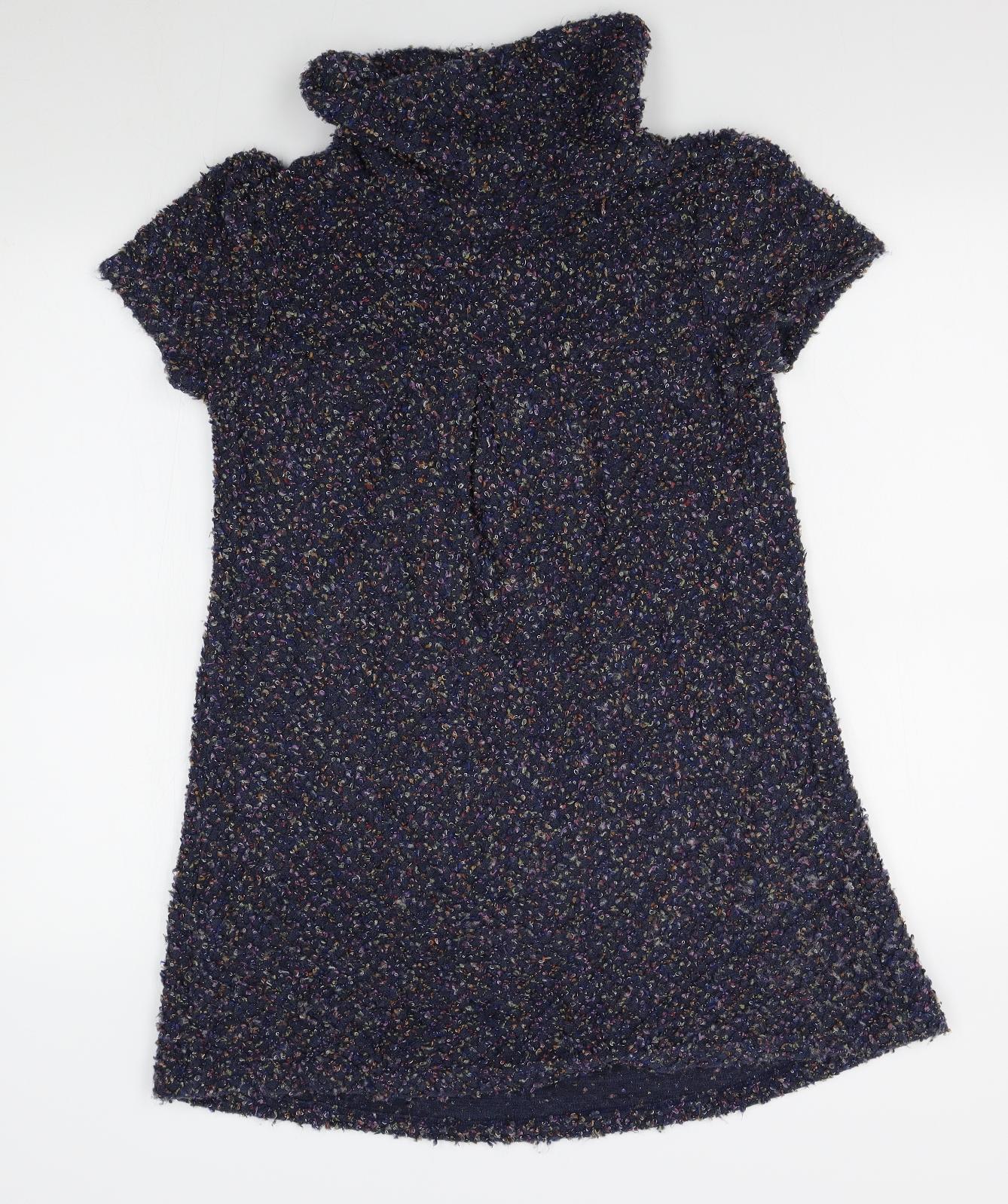 rosaline Womens Blue   Jumper Dress  Size M