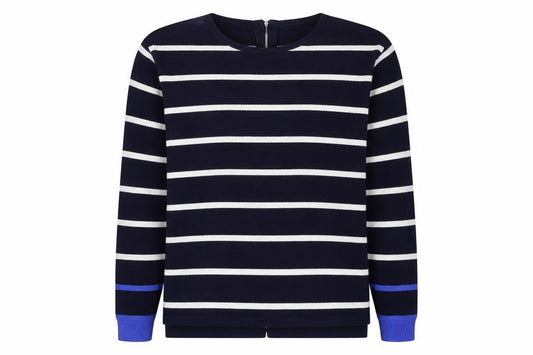 Womens UK Size M 89th & Madison Blue Pullover Jumper