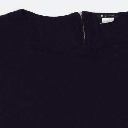 Womens UK Size 20 La Redoute Purple Pullover Jumper