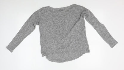 Miss Fiori Womens Grey   Cardigan Jumper Size 14