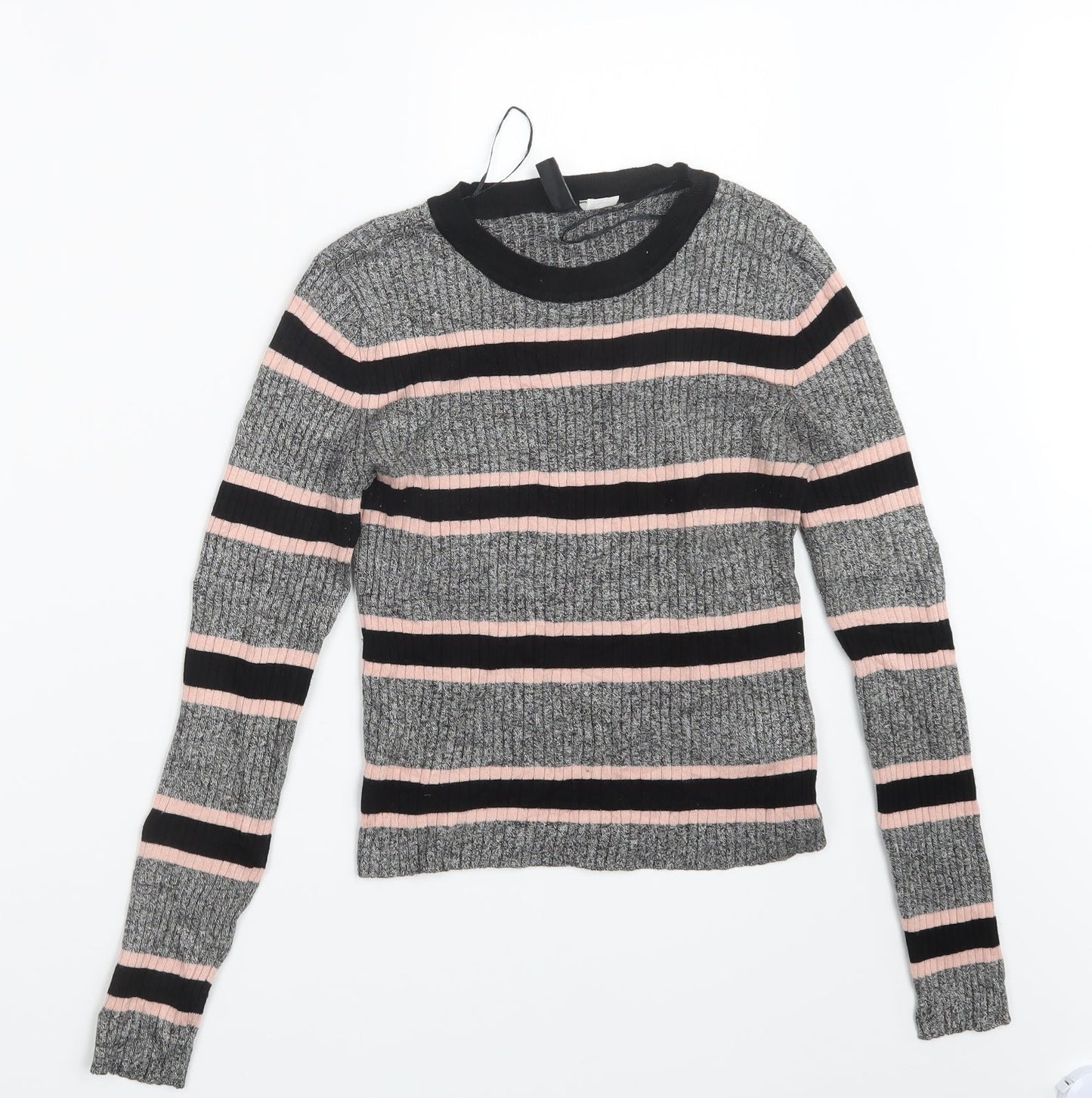 Divided by H&M Womens Grey  Knit Pullover Jumper Size S