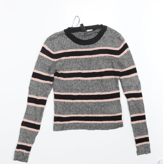 Divided by H&M Womens Grey  Knit Pullover Jumper Size S