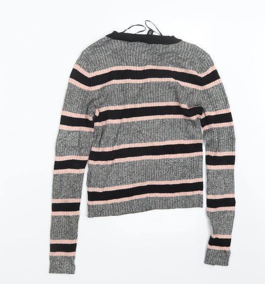 Divided by H&M Womens Grey  Knit Pullover Jumper Size S