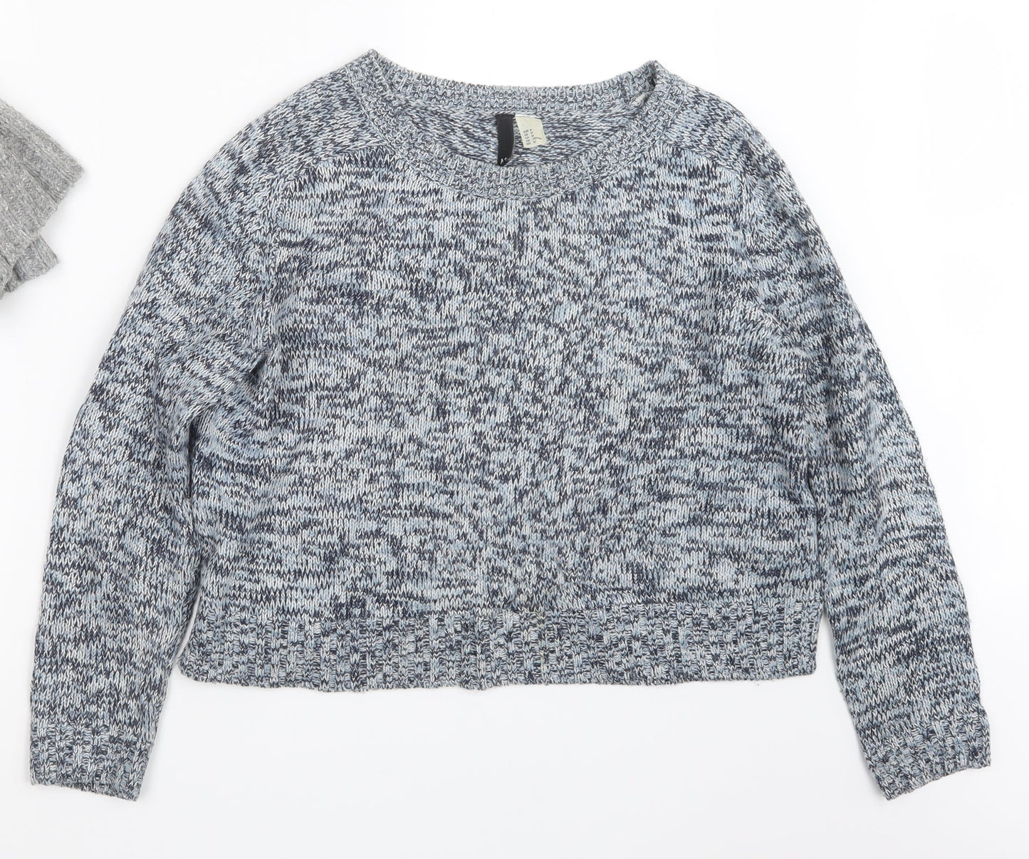 Divided by H&M Womens Blue  Knit Pullover Jumper Size M