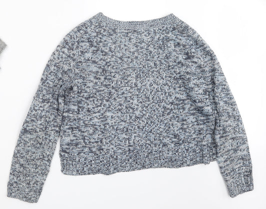 Divided by H&M Womens Blue  Knit Pullover Jumper Size M