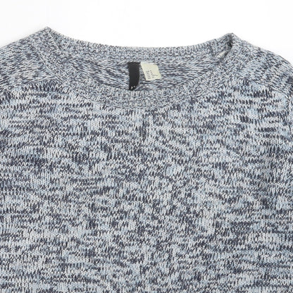 Divided by H&M Womens Blue  Knit Pullover Jumper Size M