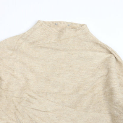 Womens UK Size S Marks and Spencer Beige Pullover Jumper