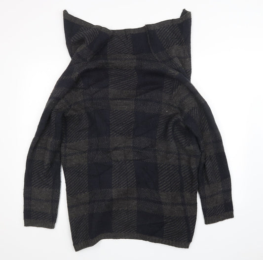 Womens UK Size S NEXT Blue Cardigan Jumper