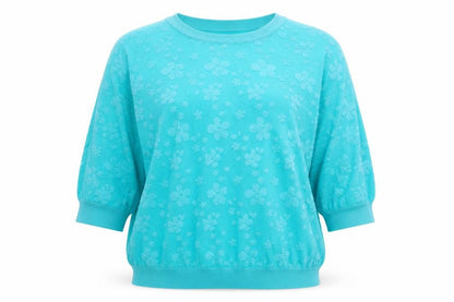 Womens UK Size L David Emanuel Blue Pullover Jumper