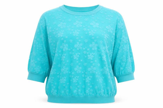 Womens UK Size L David Emanuel Blue Pullover Jumper