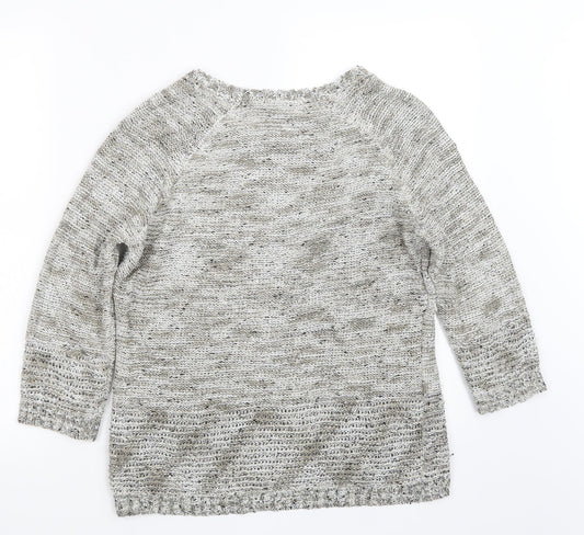 Womens UK Size M BM Brown Pullover Jumper