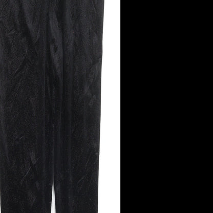 Papaya Womens Black   Capri Trousers Size 12 L28 in