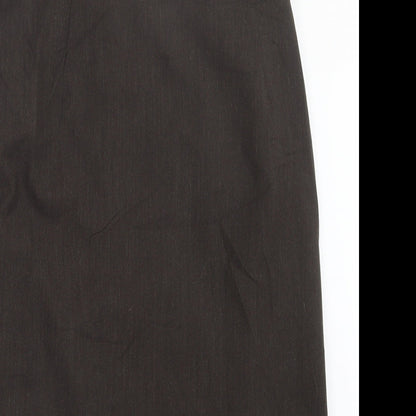 Verse Womens Brown   Straight & Pencil Skirt Size 12