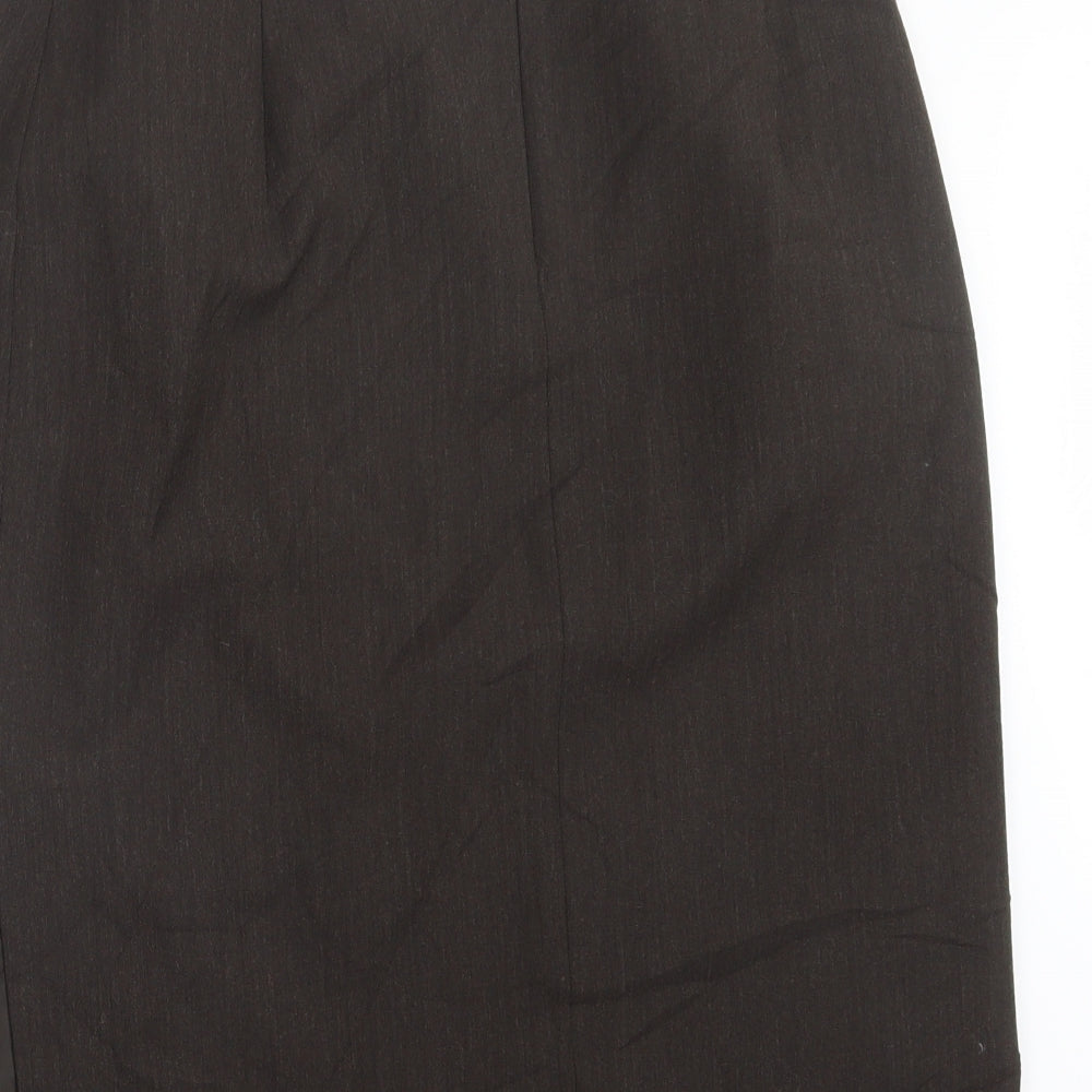 Verse Womens Brown   Straight & Pencil Skirt Size 12