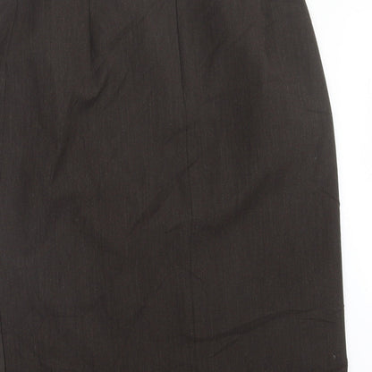 Verse Womens Brown   Straight & Pencil Skirt Size 12