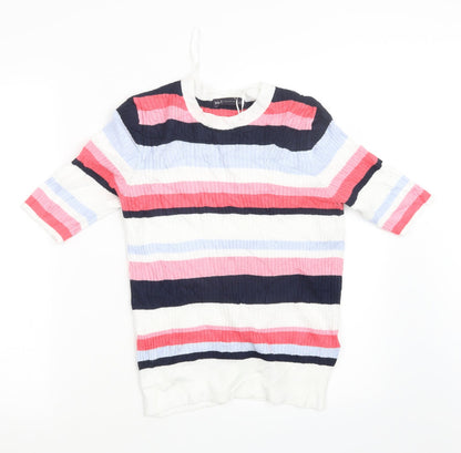 Womens UK Size 12 Marks and Spencer Pink Pullover Jumper