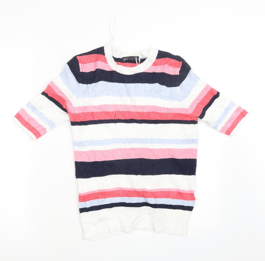 Womens UK Size 12 Marks and Spencer Pink Pullover Jumper