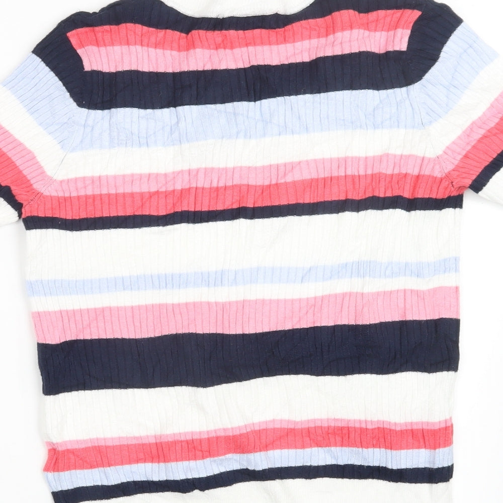 Womens UK Size 12 Marks and Spencer Pink Pullover Jumper