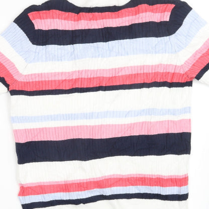 Womens UK Size 12 Marks and Spencer Pink Pullover Jumper