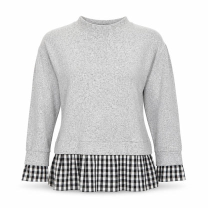 Womens UK Size S New Look Grey Pullover Jumper