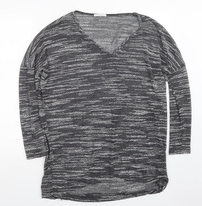 metalicus Womens Grey   Pullover Jumper One Size