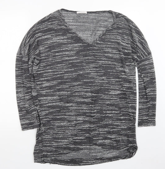 metalicus Womens Grey   Pullover Jumper One Size