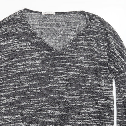 metalicus Womens Grey   Pullover Jumper One Size