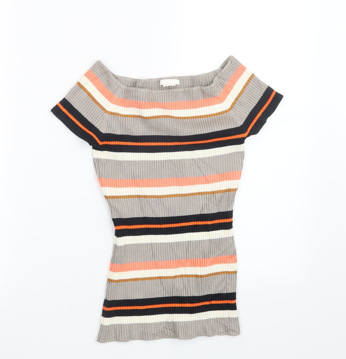 Womens UK Size S H&M Beige Pullover Jumper