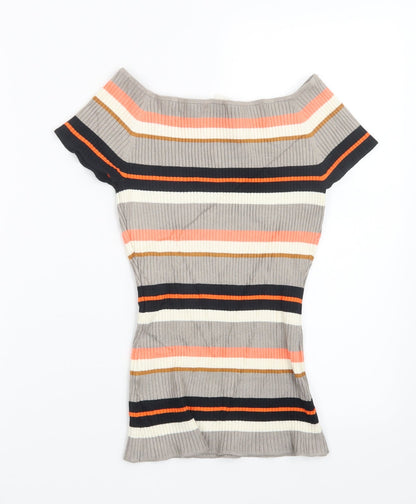 Womens UK Size S H&M Beige Pullover Jumper