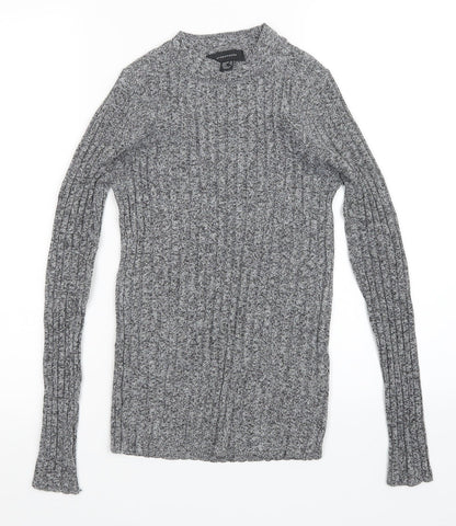 Womens UK Size 12 Atmosphere Grey Pullover Jumper