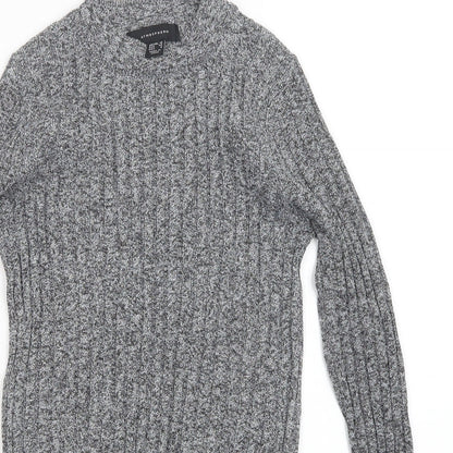 Womens UK Size 12 Atmosphere Grey Pullover Jumper