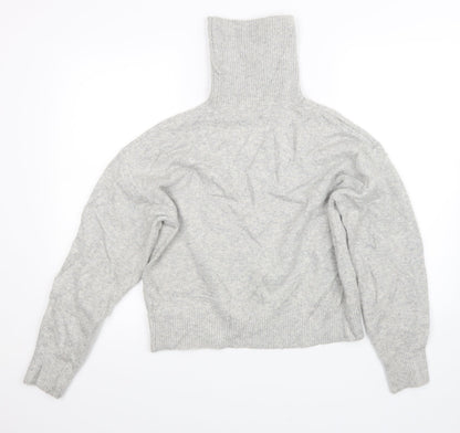 Womens UK Size XS H&M Grey Pullover Jumper