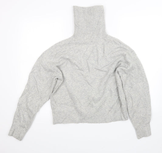 Womens UK Size XS H&M Grey Pullover Jumper