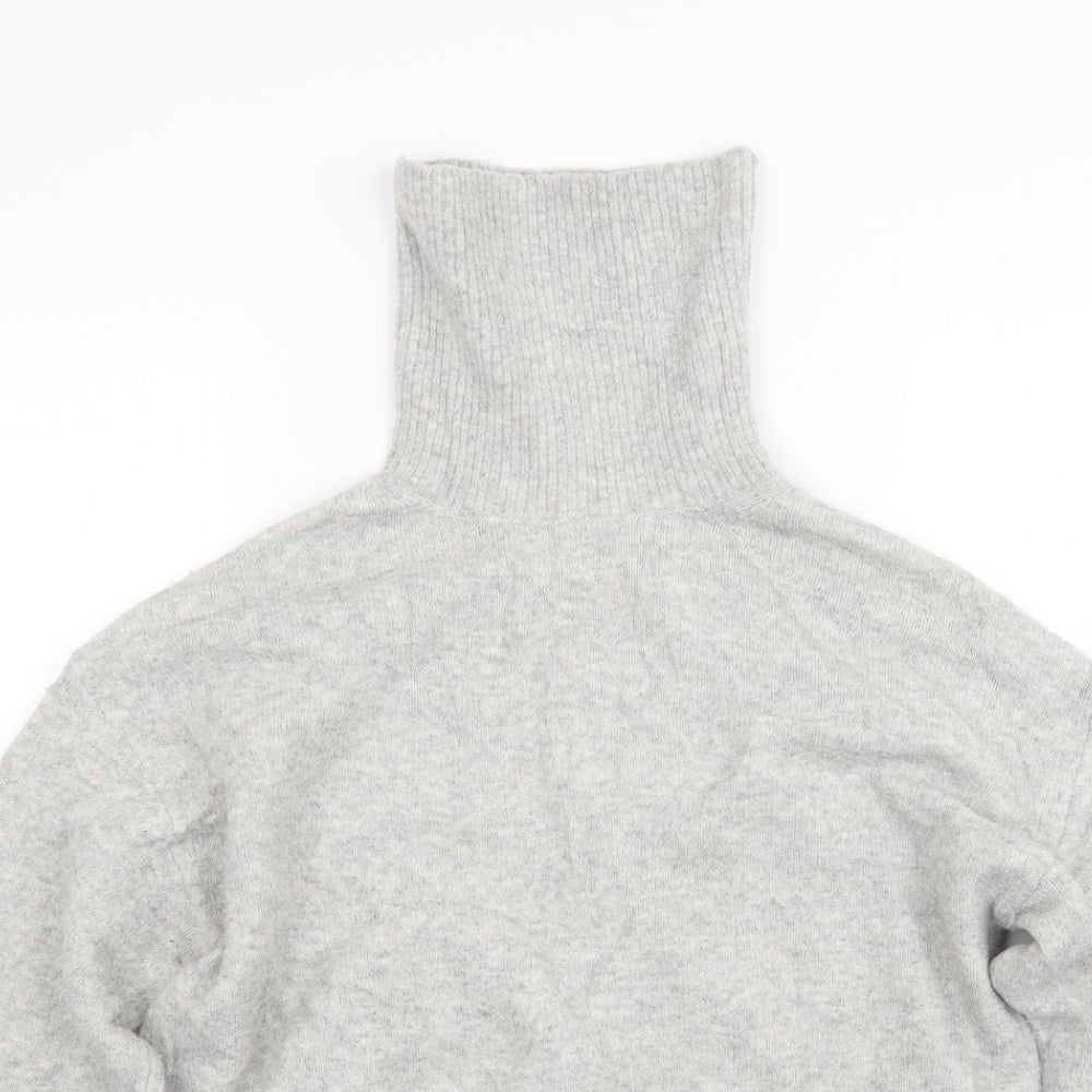Womens UK Size XS H&M Grey Pullover Jumper