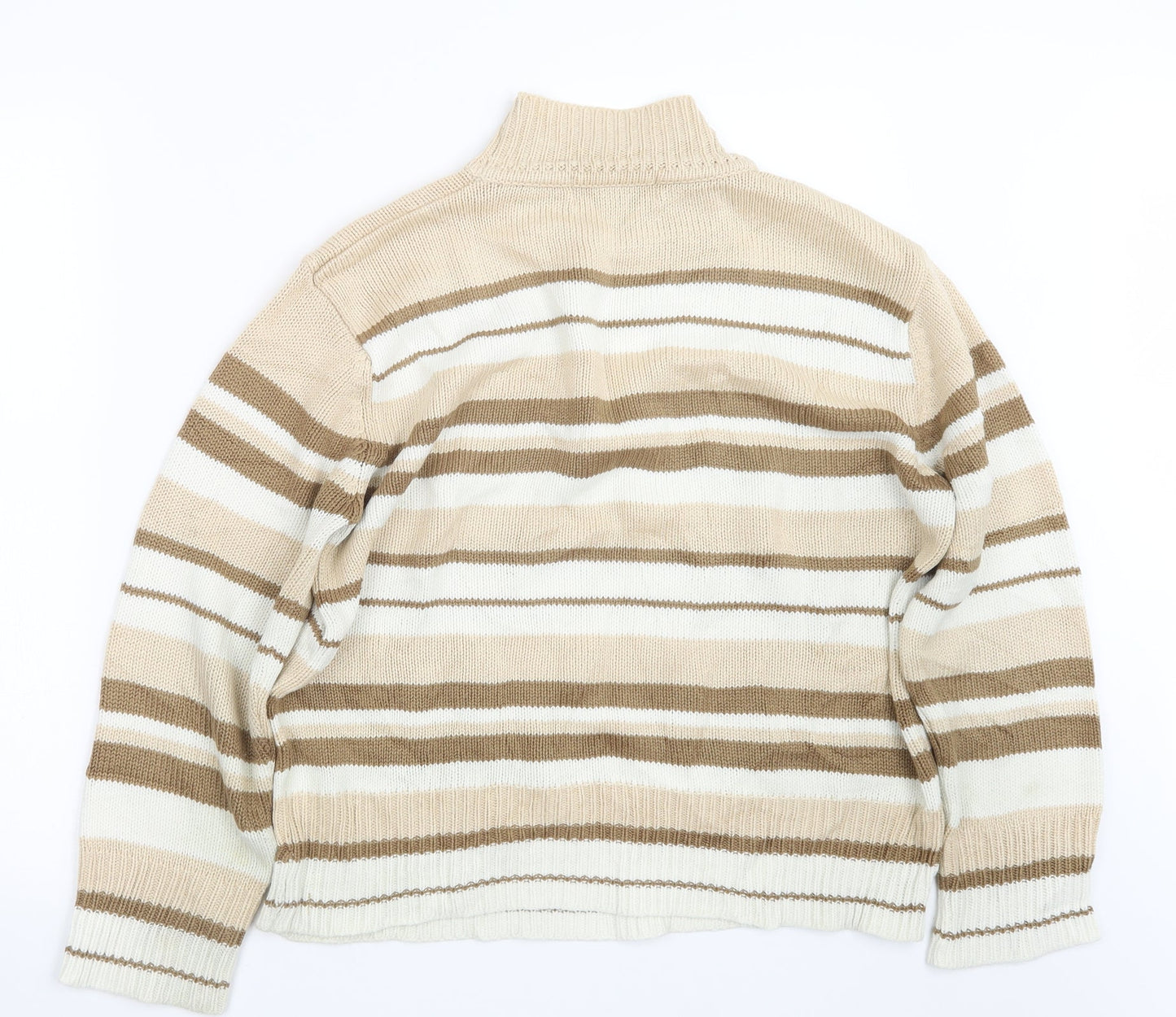 Womens UK Size L Bonmarché Beige Pullover Jumper