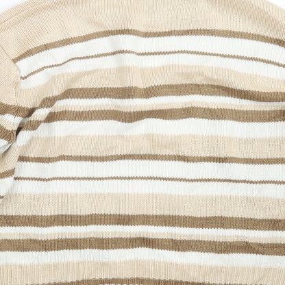 Womens UK Size L Bonmarché Beige Pullover Jumper