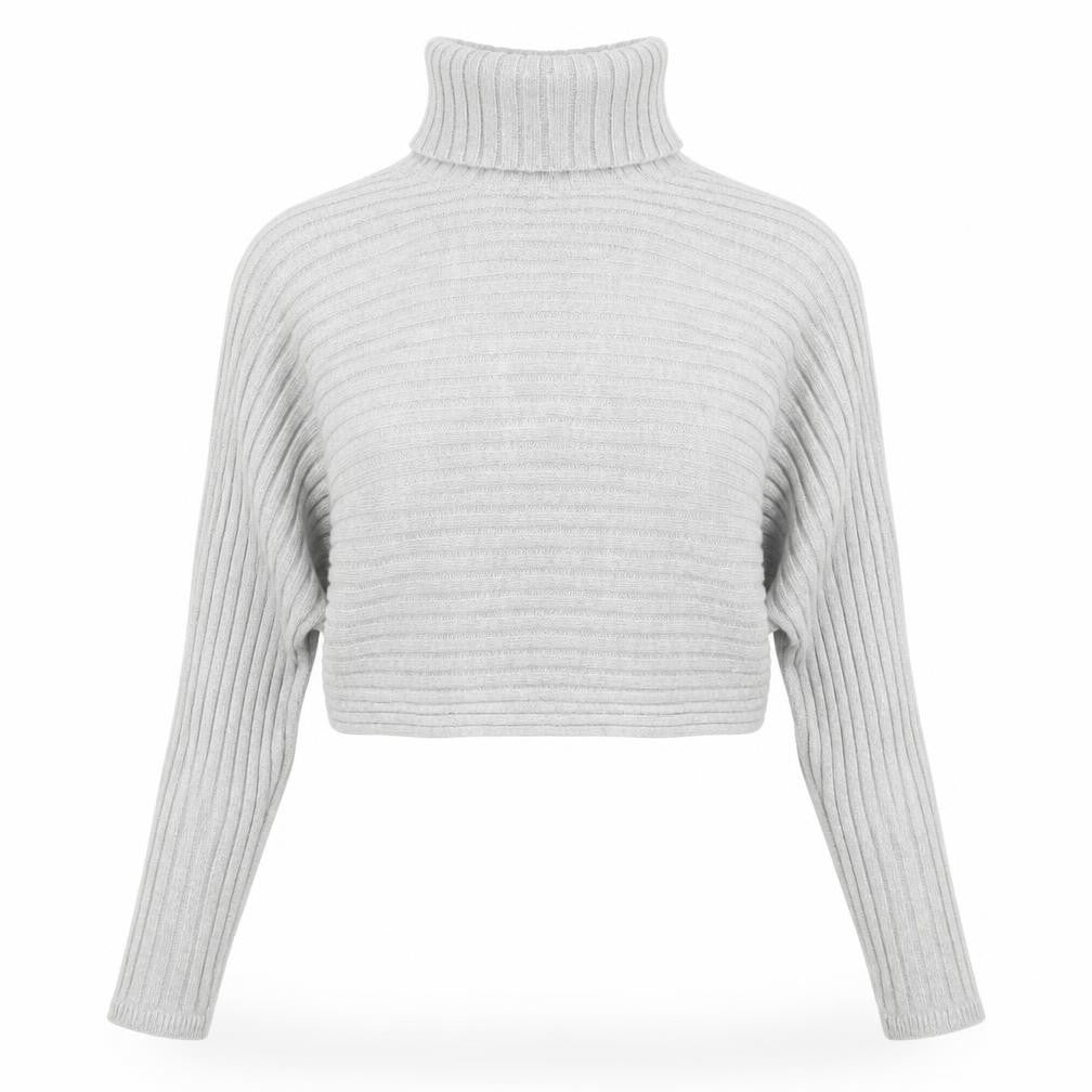 Womens UK Size S New Look Grey Pullover Jumper