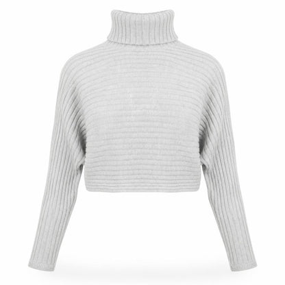 Womens UK Size S New Look Grey Pullover Jumper