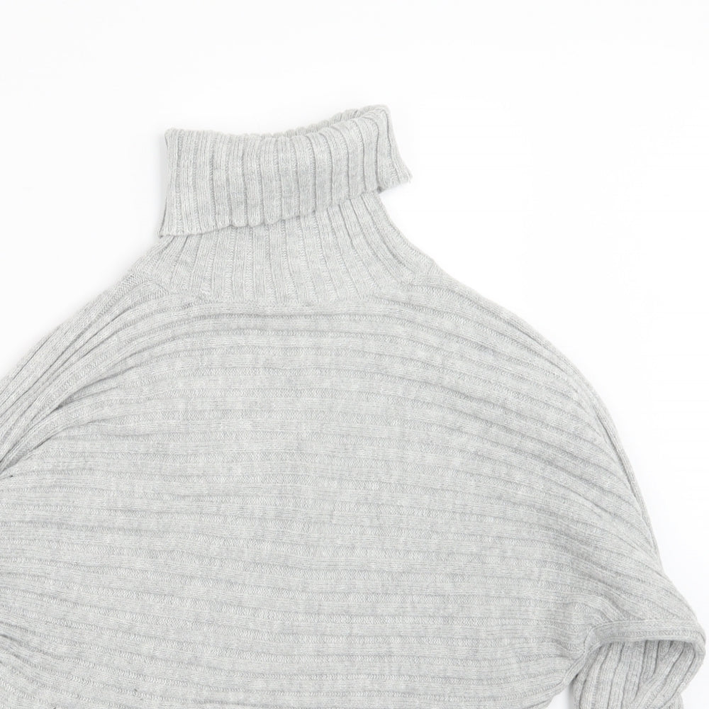 Womens UK Size S New Look Grey Pullover Jumper