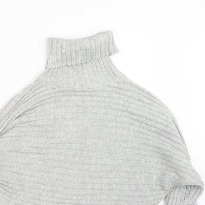 Womens UK Size S New Look Grey Pullover Jumper