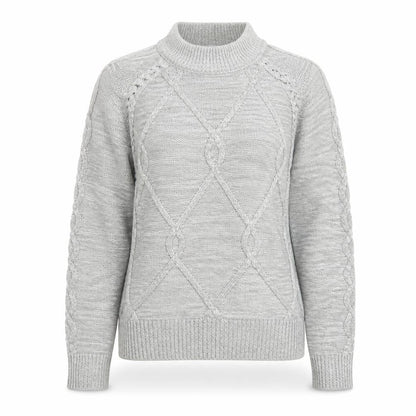 Womens UK Size L Papaya Grey Pullover Jumper