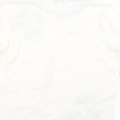Womens UK Size S Fay Louise White Pullover Jumper