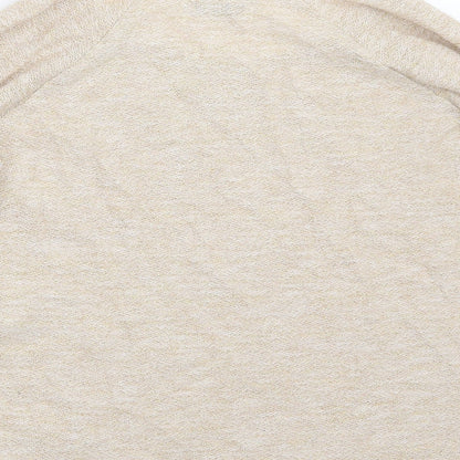 Womens UK Size XS Oasis Beige Pullover Jumper